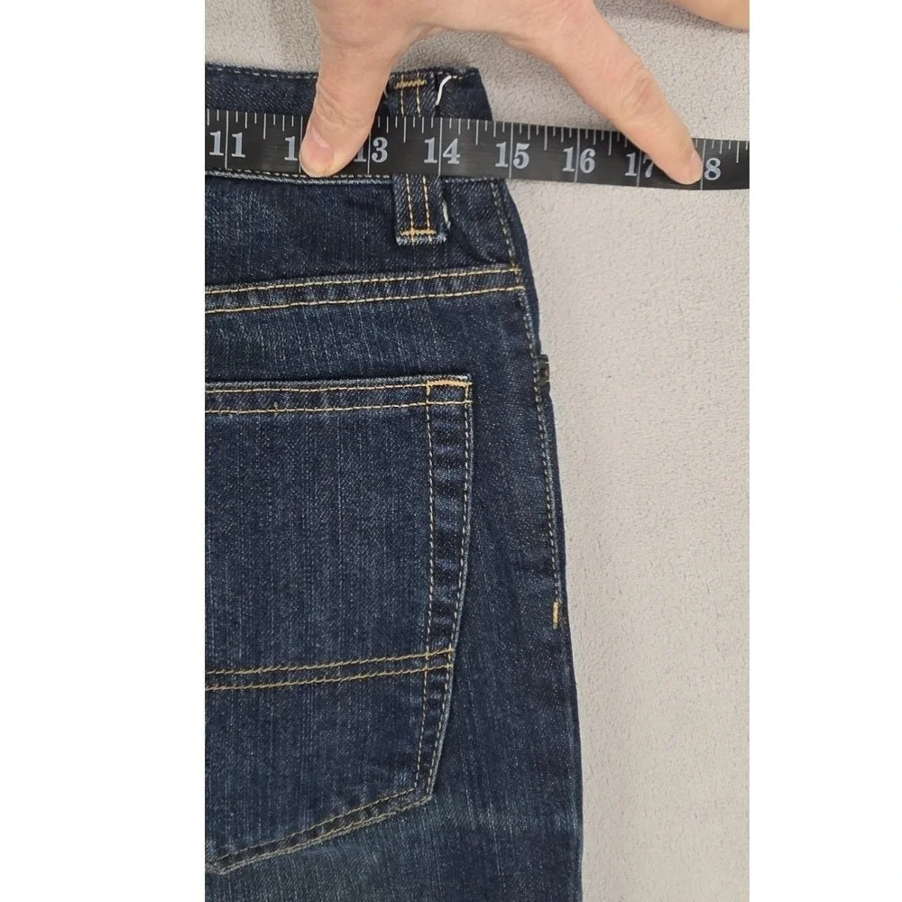 Girls‎ Old Navy Size 16 High Waisted Wide Leg Loose Fit Jeans Dark Blue Denim